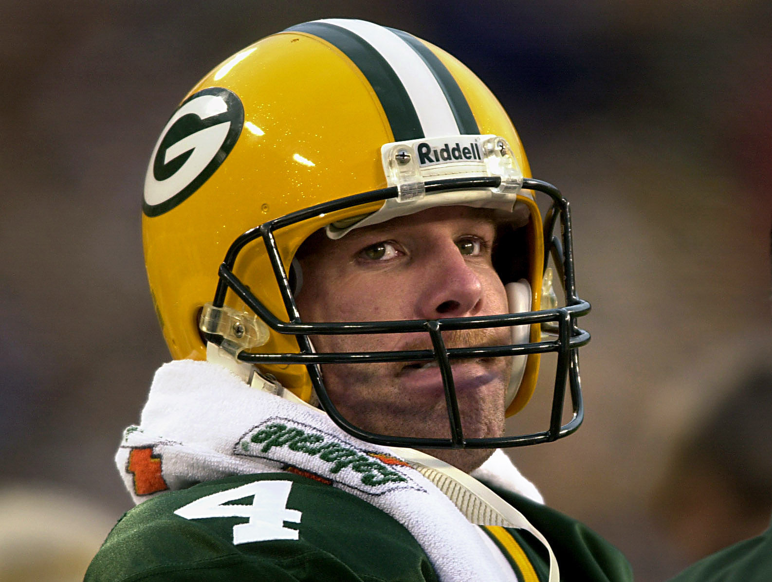 Brett Favre injury 2002, State Journal photo